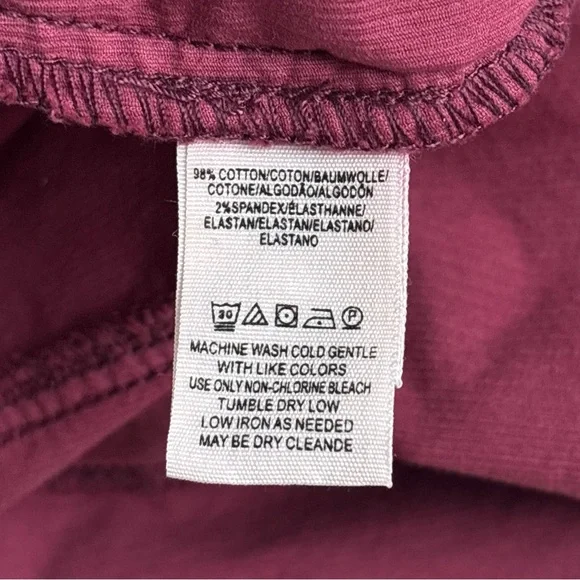 Free People Take Me Out Corduroy Jumpsuit Mulberry Size 4 - Picture 10 of 15